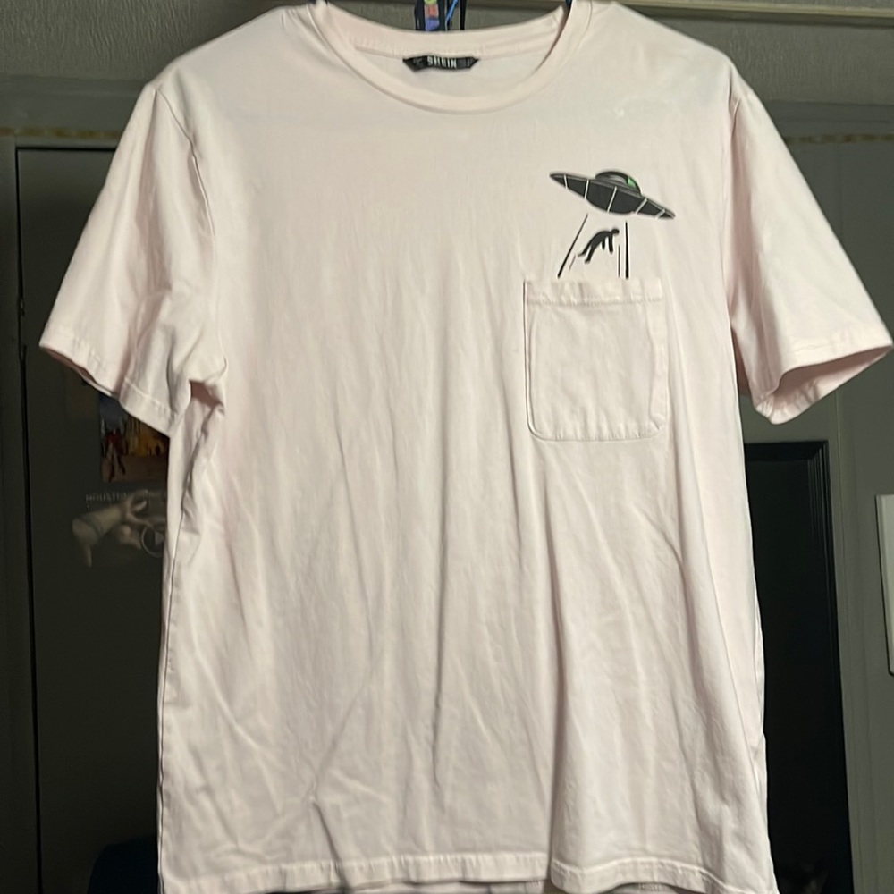 Shein UFO Graphic Tee